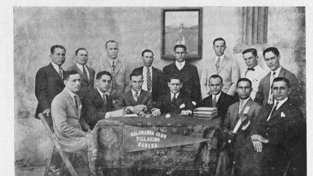 Junta directiva del Club Villarino en La Habana en 1926
