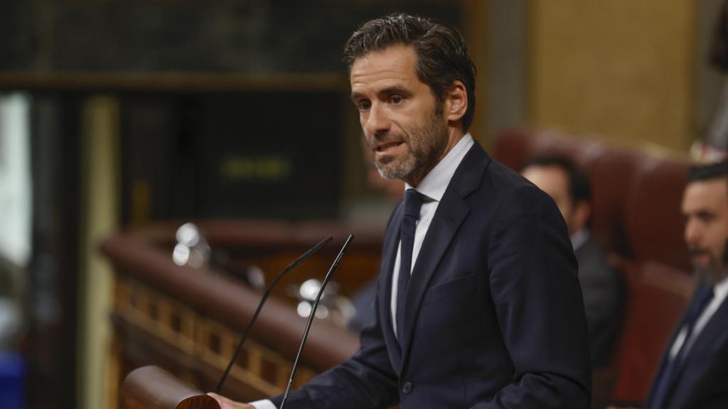Borja Sémper, portavoz del Partido Popular, este jueves en el Congreso.