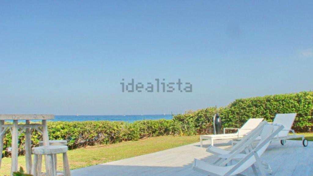 Vistas desde la terraza de la villa de lujo de Moraira.