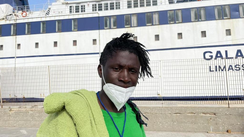 Sangara, un joven costamarfileño de 17 años.