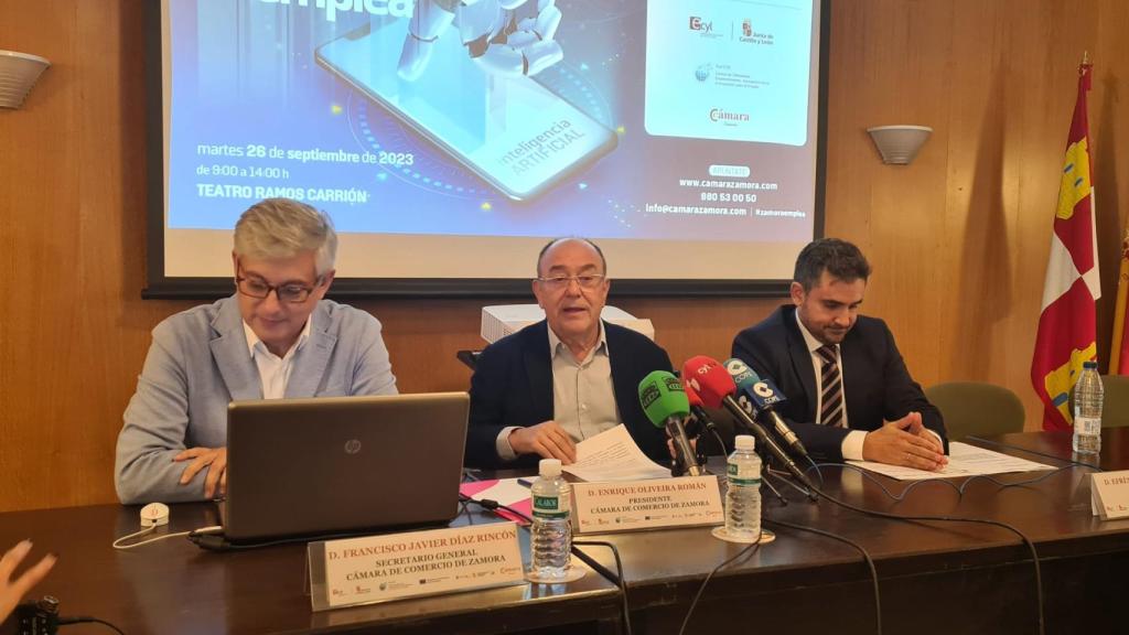 Presentación de la VI Feria de Empleo de la Cámara de Comercio de Zamora