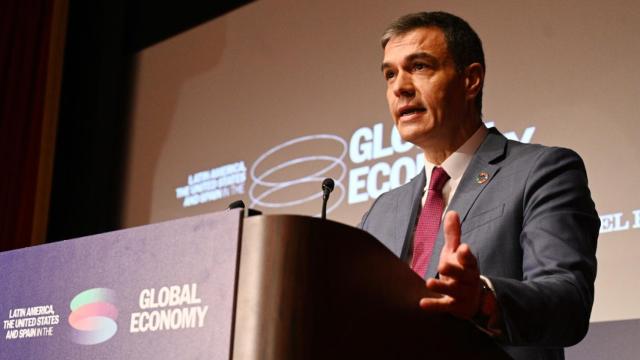 Pedro Sánchez este miércoles en la Asamblea de la ONU.