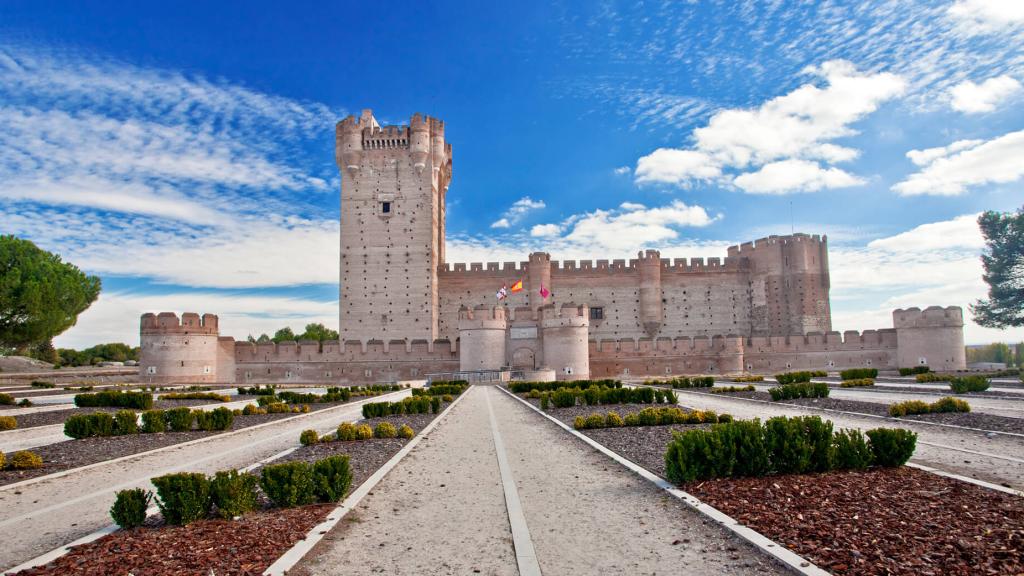 El castillo de la Mota.