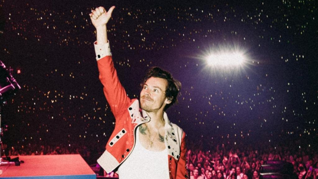 Harry Styles en uno de sus conciertos de 2022.