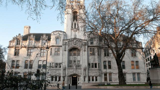 Corte Suprema de Reino Unido.