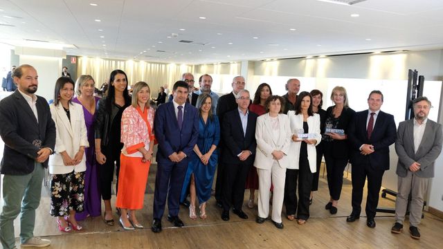 Foto de familia en los Premios Benfeito de Consumo.