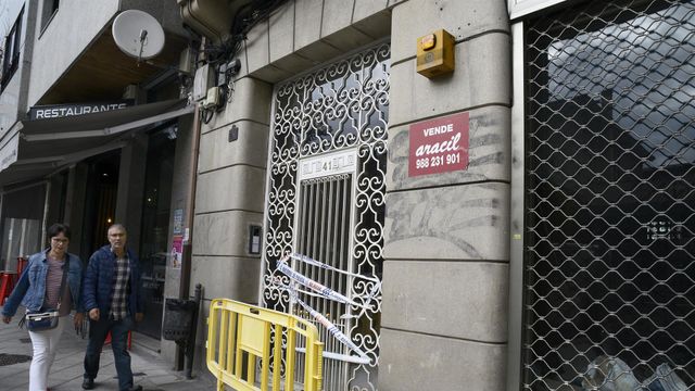 El exterior del inmueble en el que ocurrió el accidente.