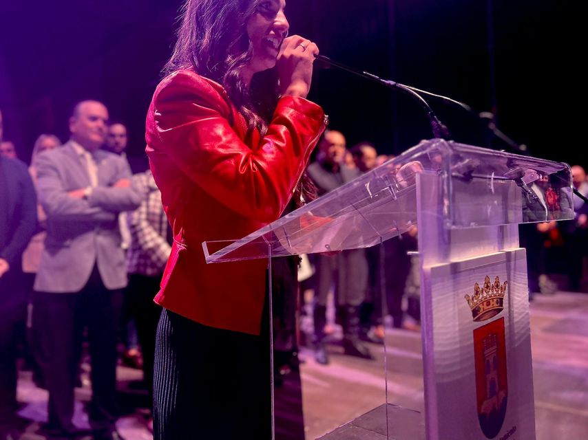 Mariam Rodríguez en su pregón