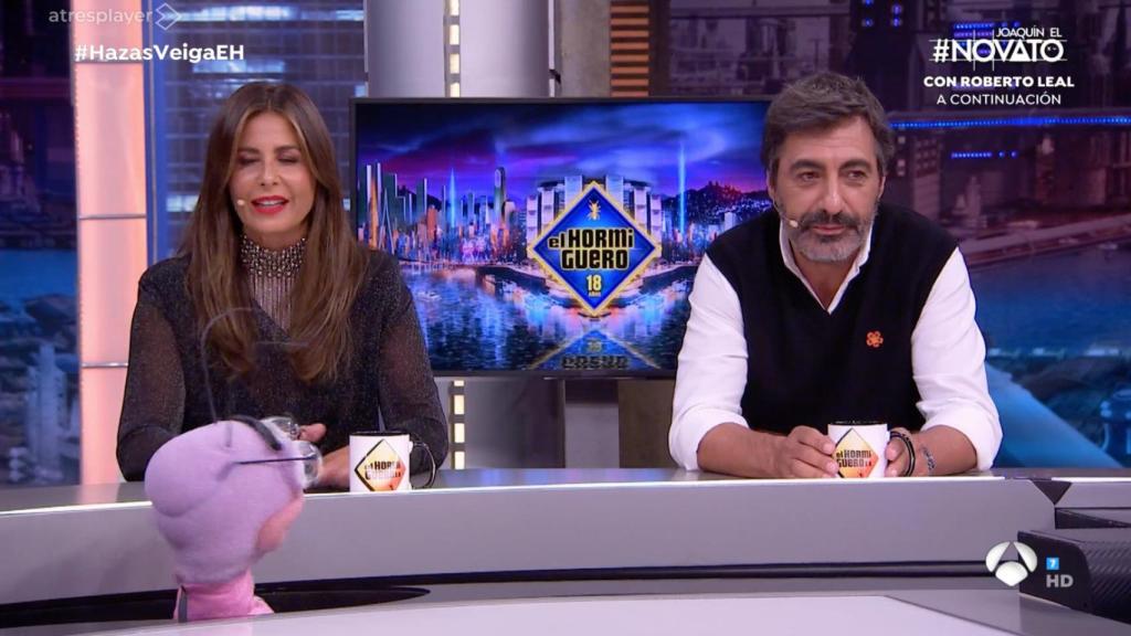Nuria Roca y Juan del Val en 'El Hormiguero'.