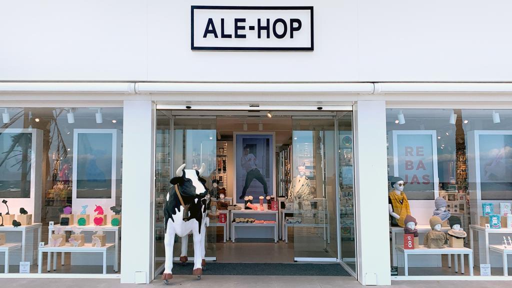 Una de las 350 tiendas que Ale-Hop tiene abiertas en el mundo.