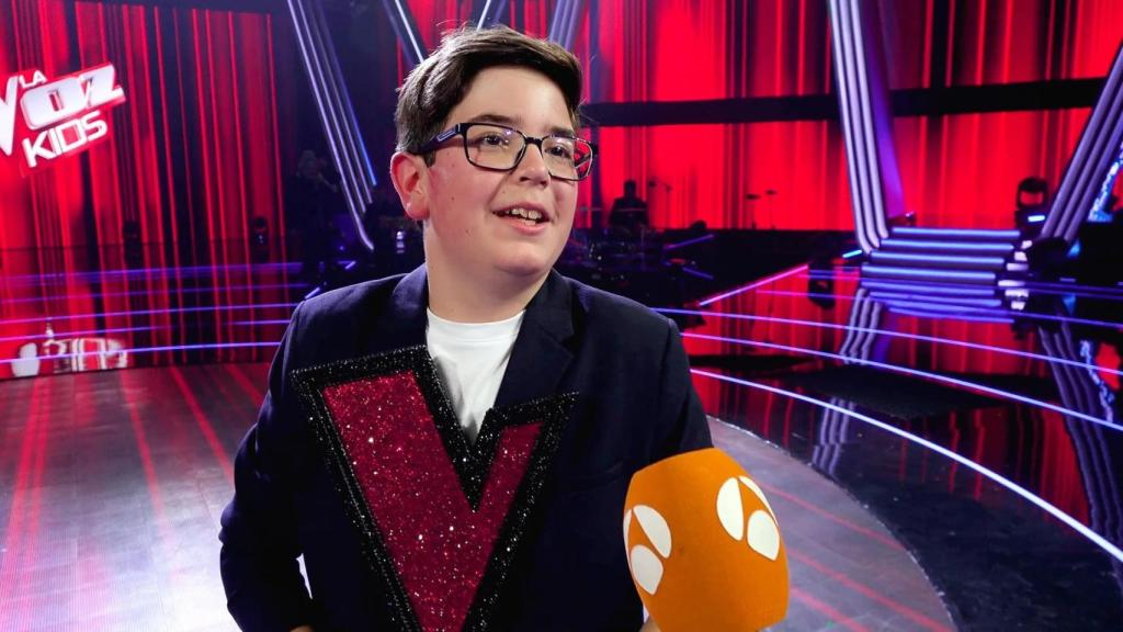 Rubén Franco, ganador de ‘La Voz Kids’.