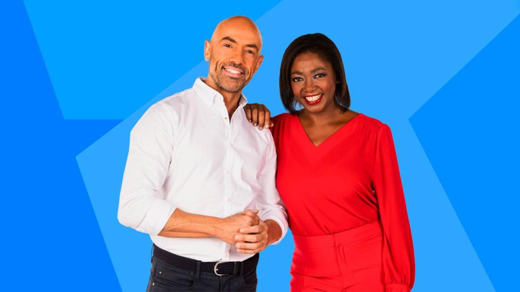 Emilio Pineda y Francine Gálvez en 'Madrid Directo'.