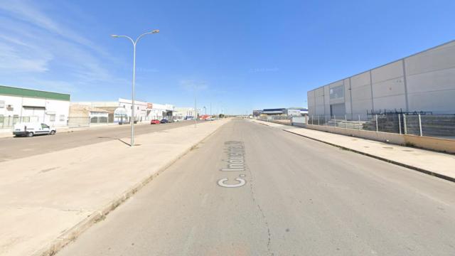 Calle Industrial XV del polígono de Manzanares (Ciudad Real). Foto: Google Maps.