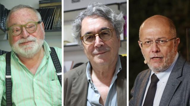 Fernando Savater, Andrés Trapiello y Francisco Igea.