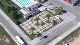 Recreación del nuevo skatepark de Betanzos