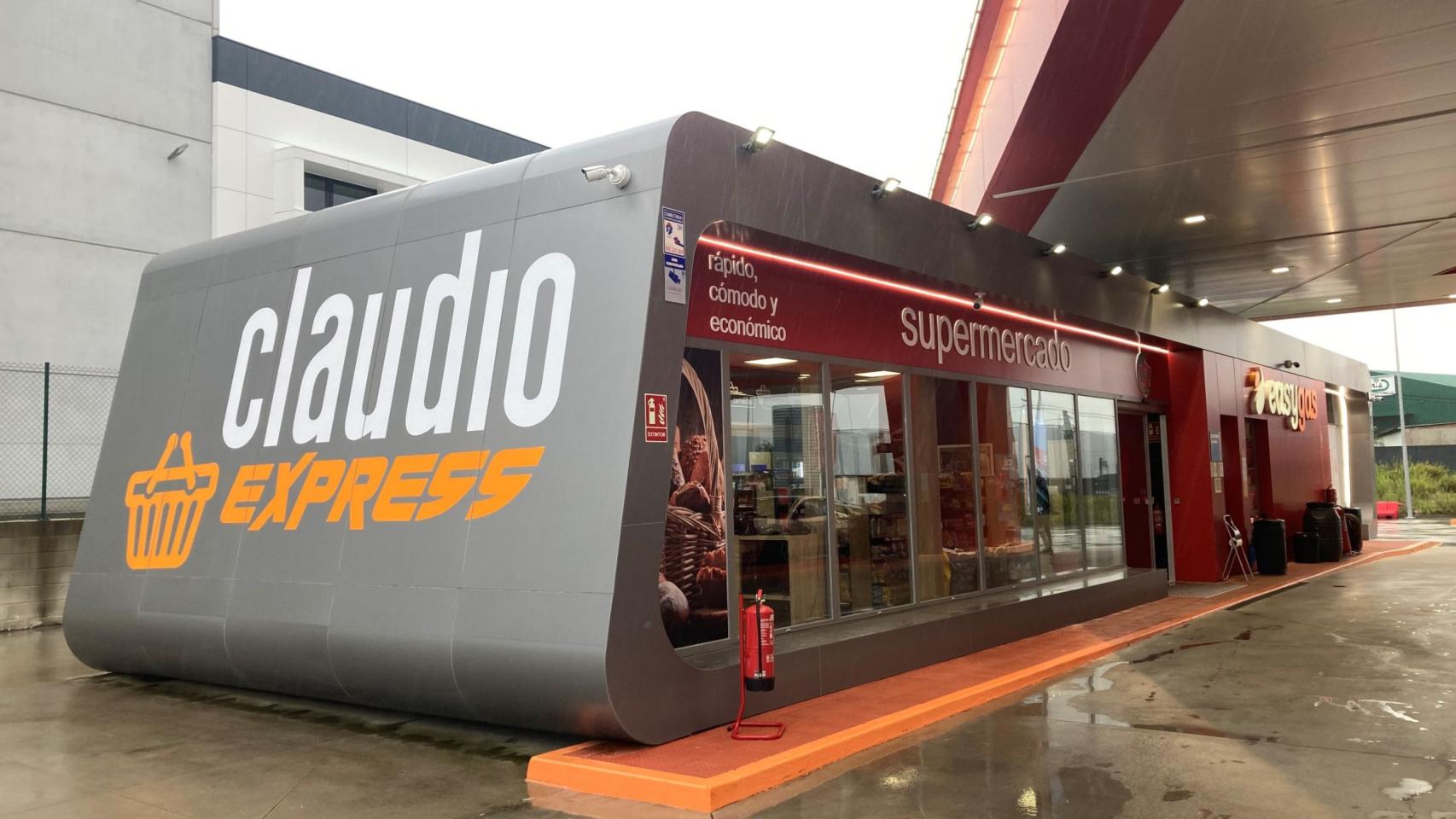 Supermercado Claudio Express en O Porriño (Pontevedra).