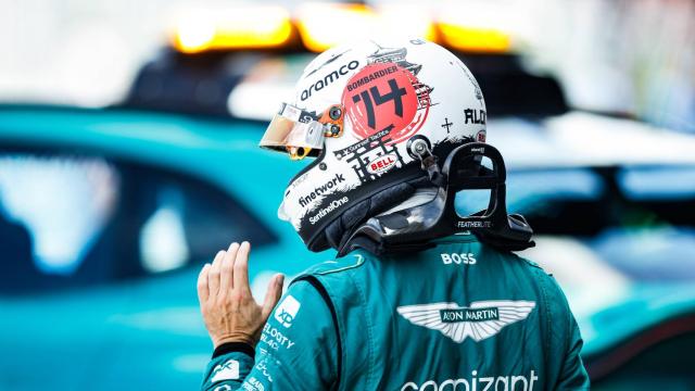 Fernando Alonso, en el Gran Premio de Japón