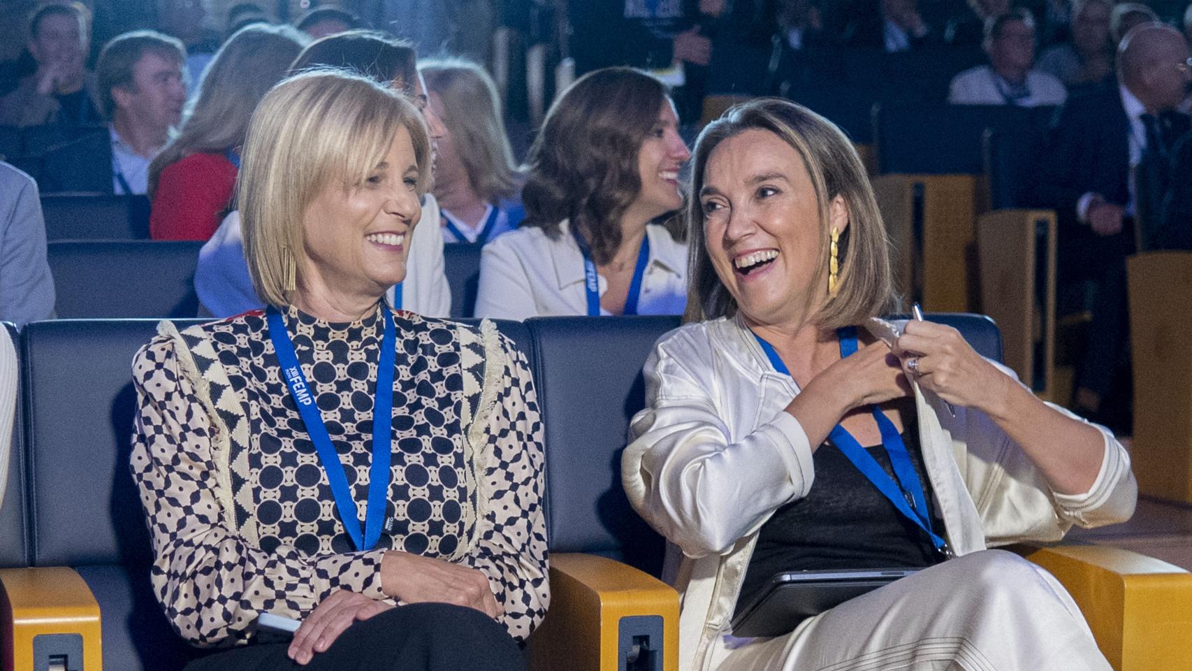 Cuca Gamarra jungo a la nueva presidenta de la FEMP, María José García-Pelayo