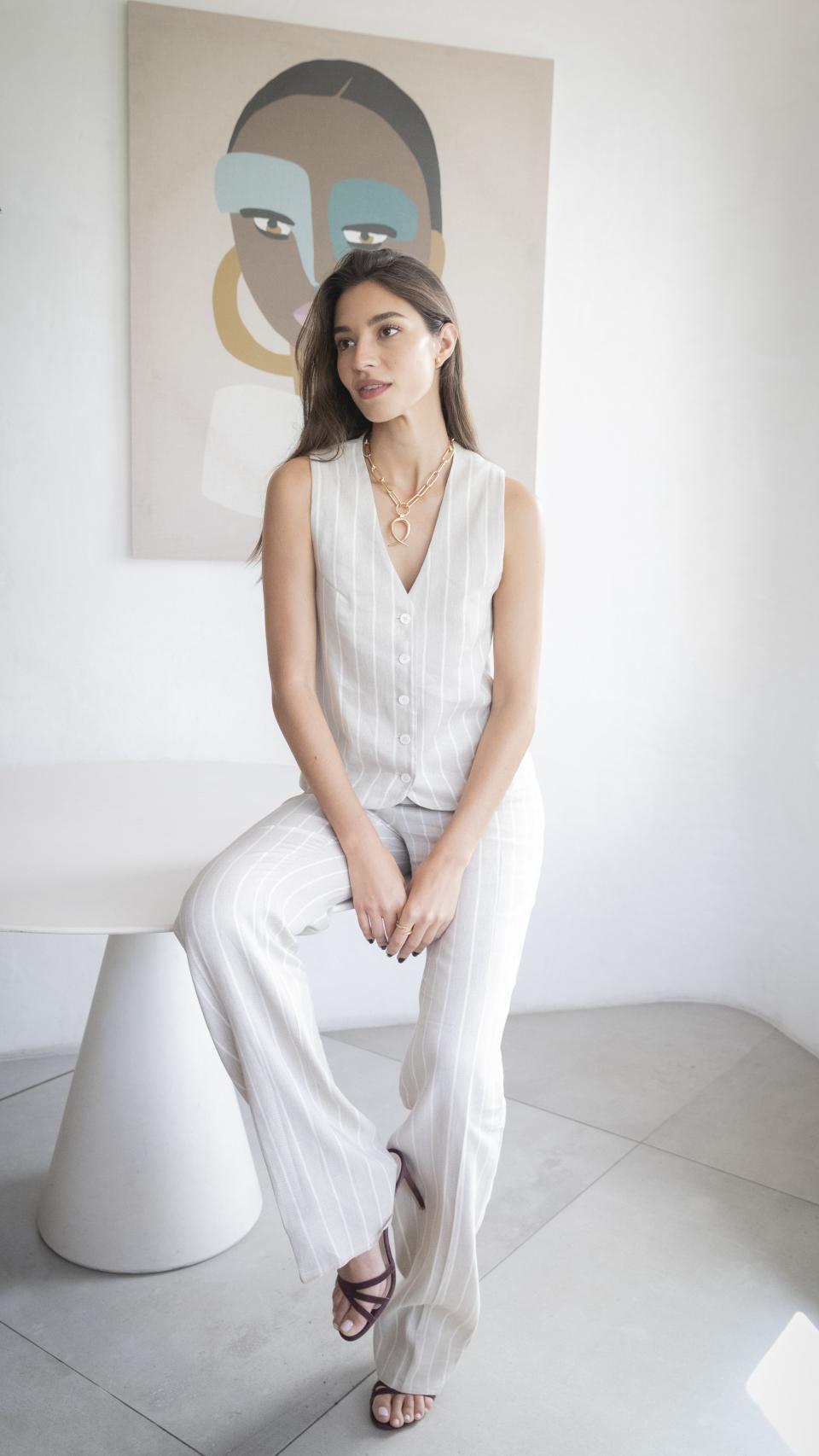 Rocío Crusset, en 2022, cuando se estrenó como empresaria en Madrid.