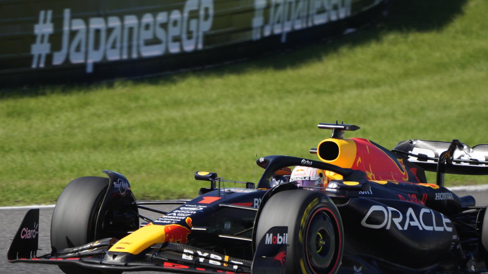 Max Verstappen, en el GP de Suzuka.