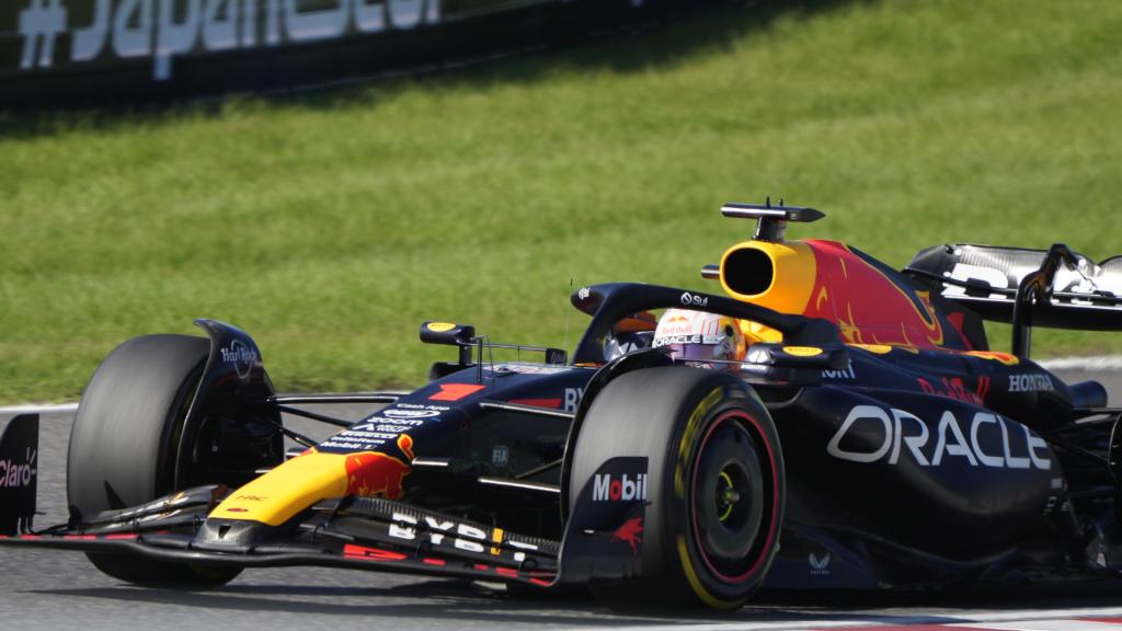 Max Verstappen, en el GP de Suzuka.