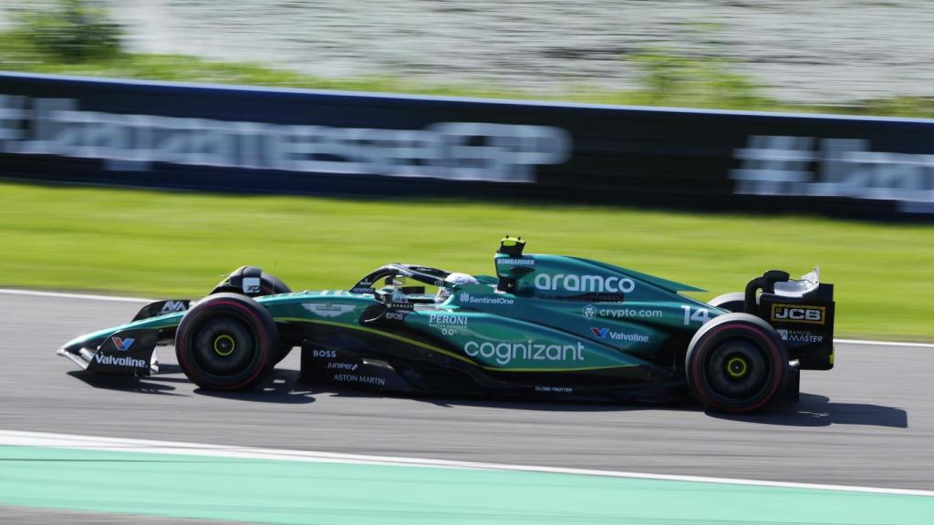 Fernando Alonso, en el GP de Suzuka.