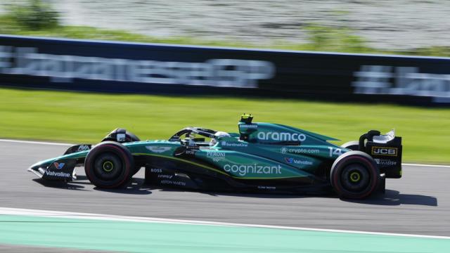 Fernando Alonso, en el GP de Suzuka.