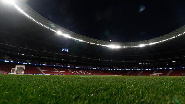 El Cívitas Metropolitano de noche.