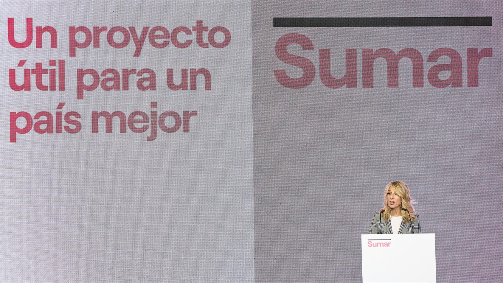 La vicepresidenta segunda y ministra de Trabajos y Asuntos Económicos, Yolanda Díaz