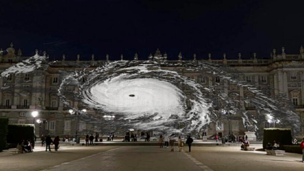 La obra 'Huracán' del español Eugenio Ampudia.