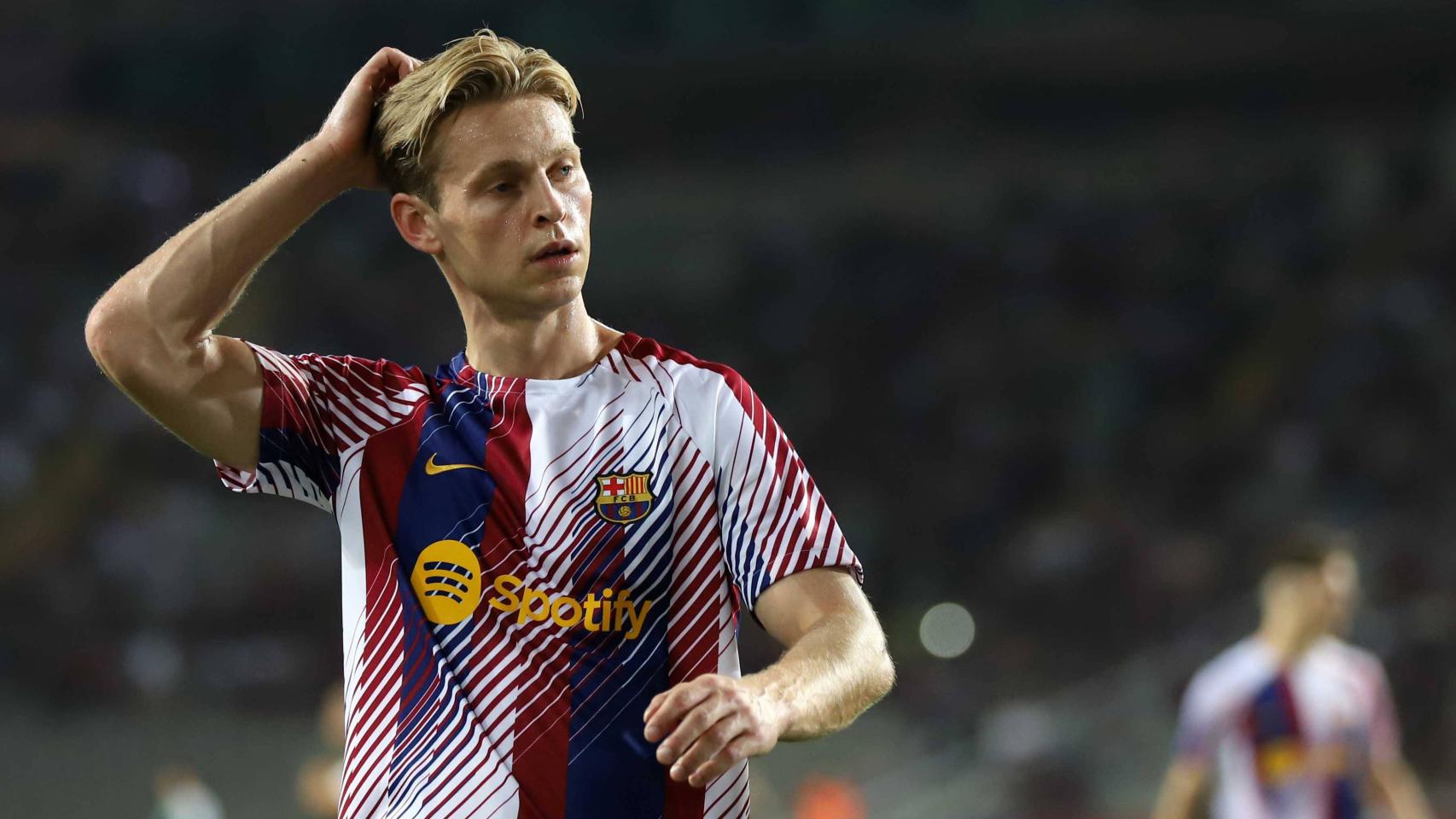 Frenkie de Jong, con el FC Barcelona