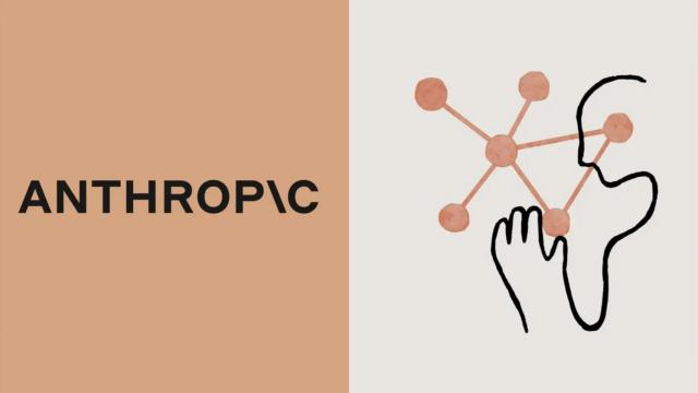 Fotomontaje con el logo de Anthropic.