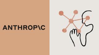 Fotomontaje con el logo de Anthropic.