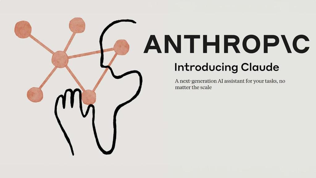 Logo de Claude junto al de Anthropic.