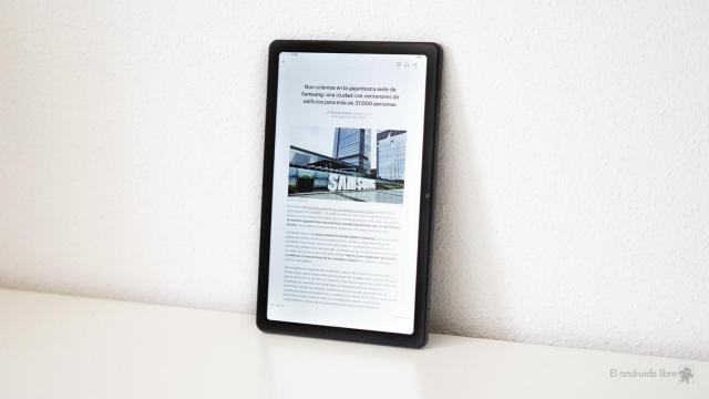 Acer Iconia Tab P10 utilizando Pocket, una app para leer