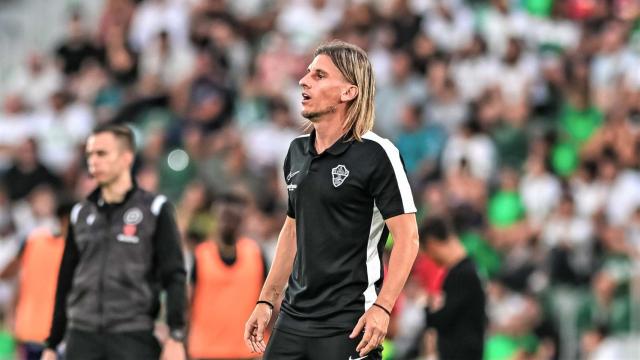 El entrenador Sebastián Beccacece.