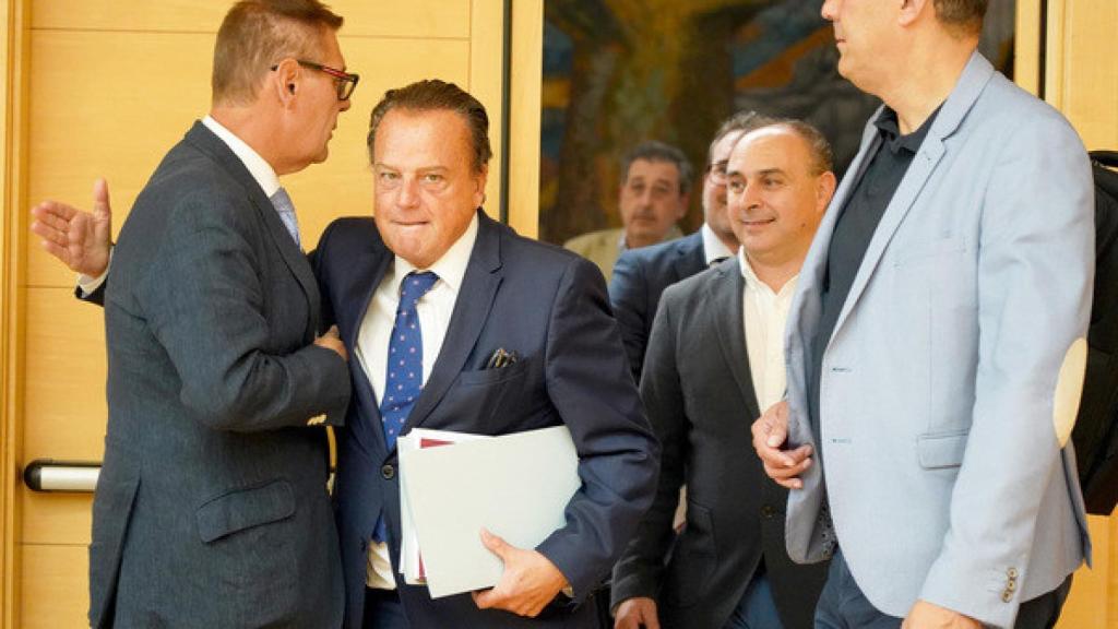 Mario Amilivia, presidente del Consejo de Cuentas, en su comparecencia en las Cortes