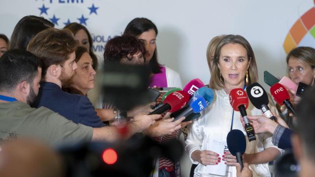 La secretaria general del PP y portavoz del partido en el Congreso, Cuca Gamarra.