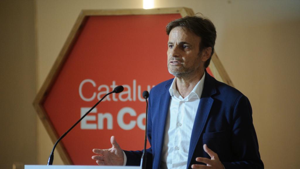 El dirigente de En Comú Podem y negociador de Sumar con Junts, Jaume Asens.