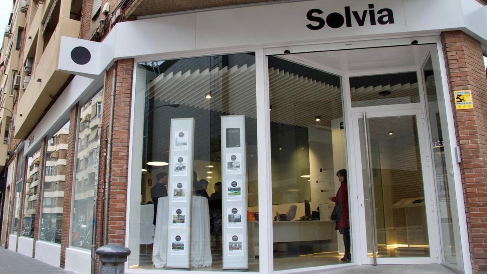 Imagen de archivo de una oficina de Solvia.