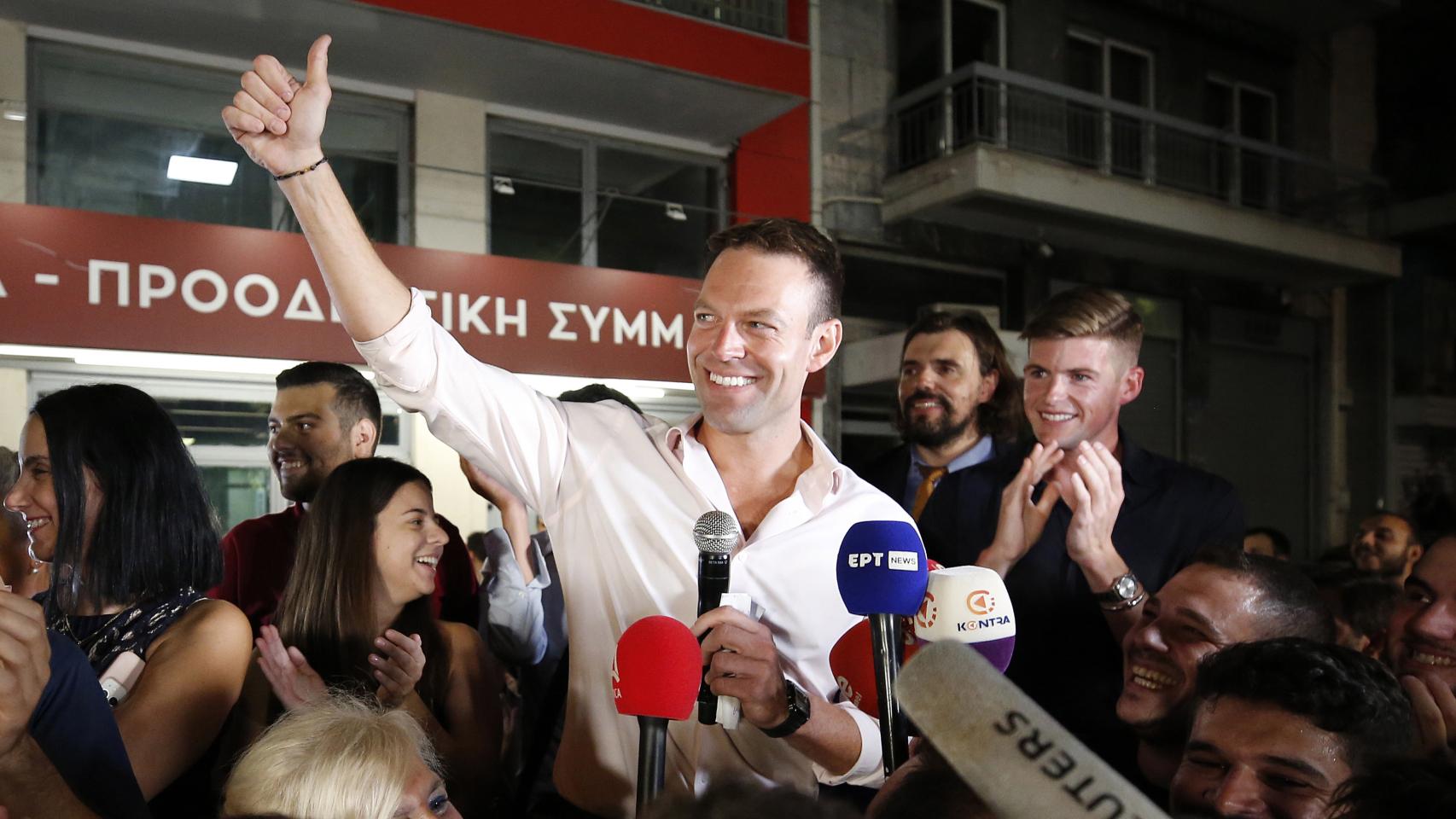 Stefanos Kasselakis, nuevo líder de Syriza en Grecia.
