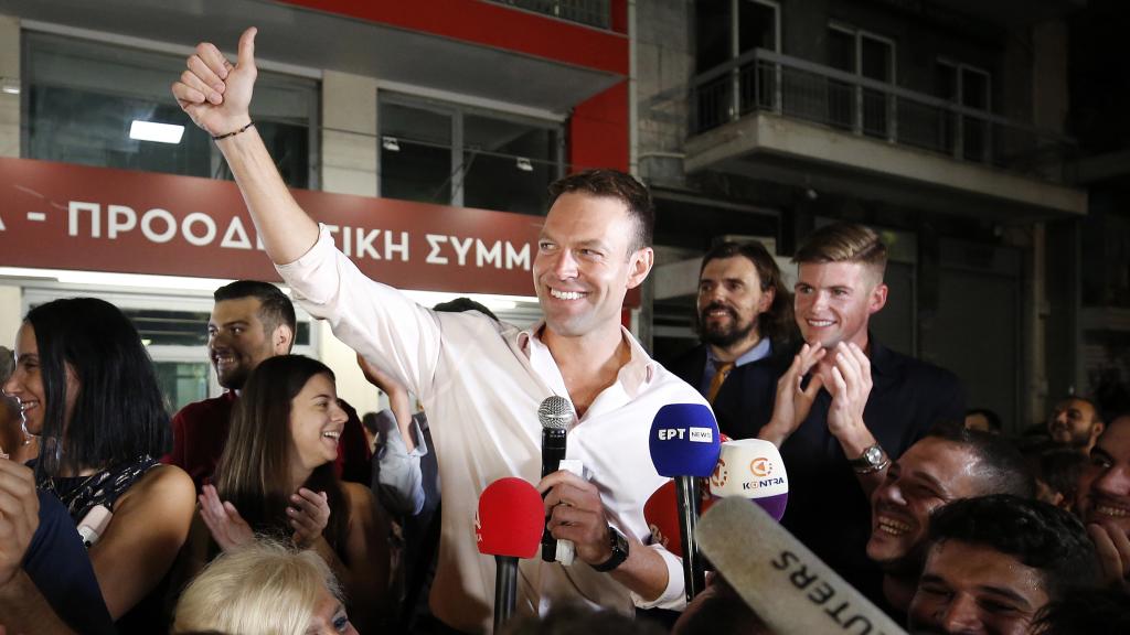 Stefanos Kasselakis, nuevo líder de Syriza en Grecia.