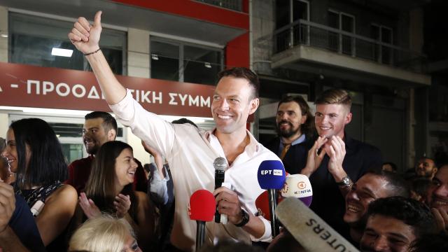 Stefanos Kasselakis, nuevo líder de Syriza en Grecia.