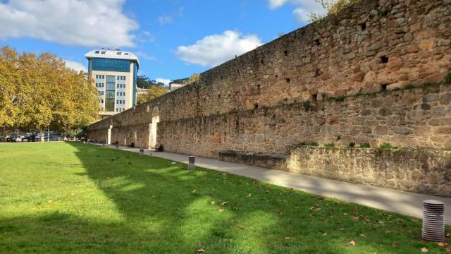 El acueducto del Paseo de los Puentes de A Coruña
