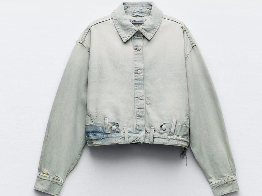 Cazadora denim.