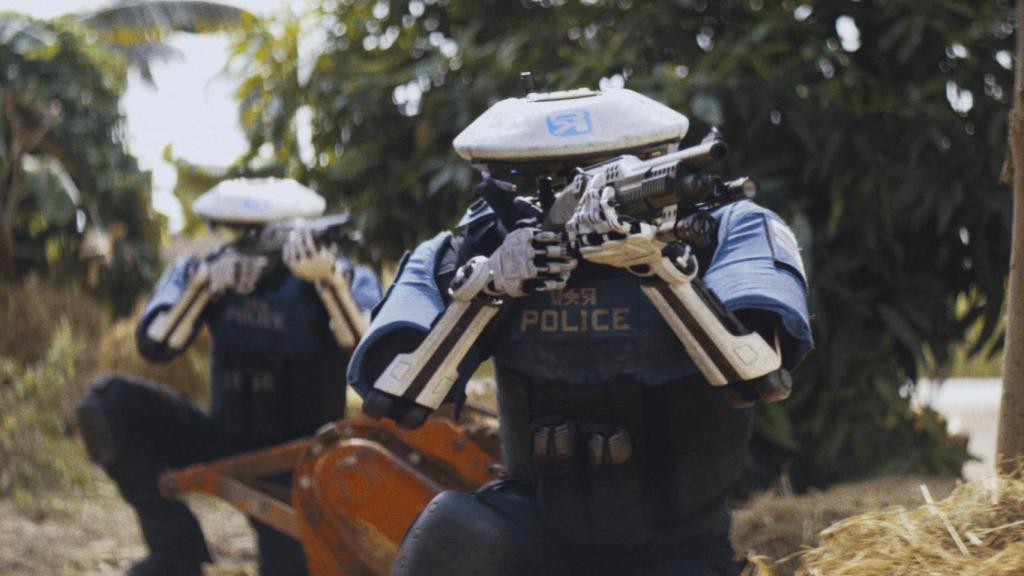 Algunos de los robots que salen en 'The Creator'.