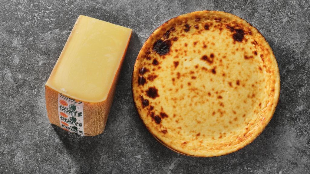 Tarta comté de Álex Cordobés.