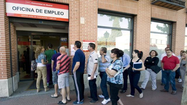 Imagen de archivo de una oficina de empleo.
