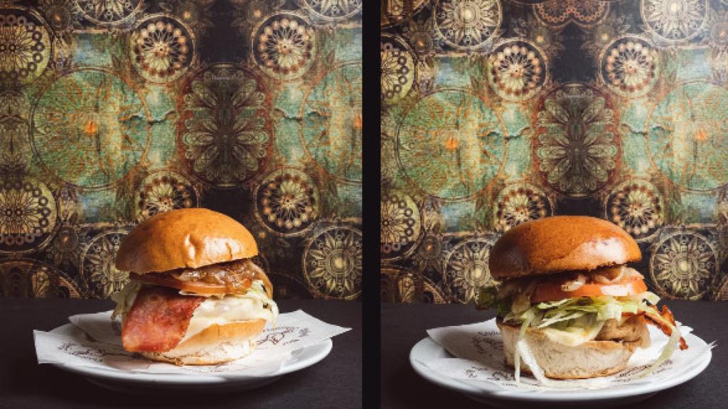 Burgers de Flamingo English Bar.