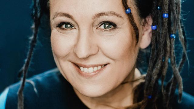 La escritora Olga Tokarczuk, ganadora del Premio Nobel de Literatura.